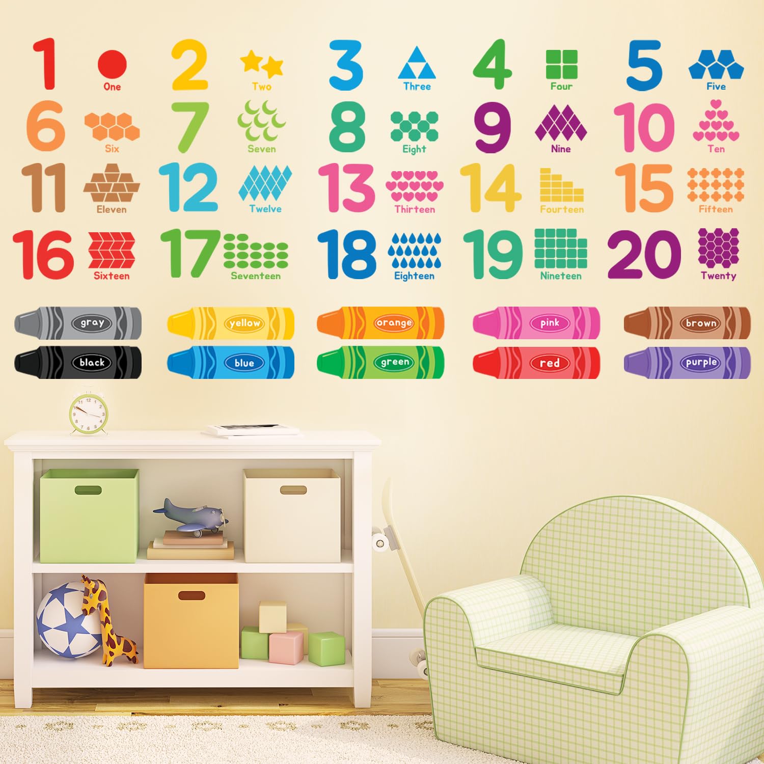 DECOWALL DS9-8091 peel-and-stick design for quick decorating without damage to surfaces.