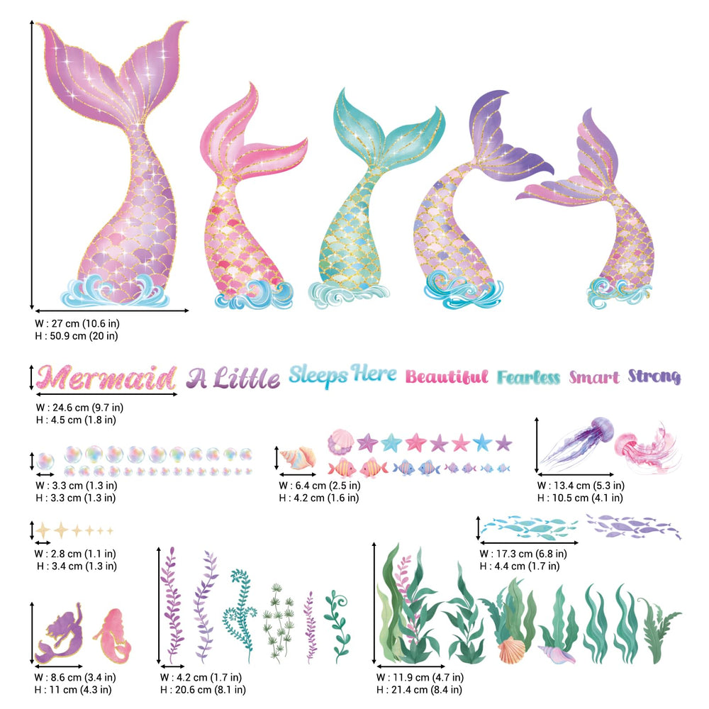 DECOWALL kids' bedroom decor works on walls, tiles, wood, and glass