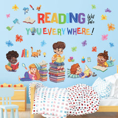 Decowall SG2-2404 quotes and book decor for classrooms