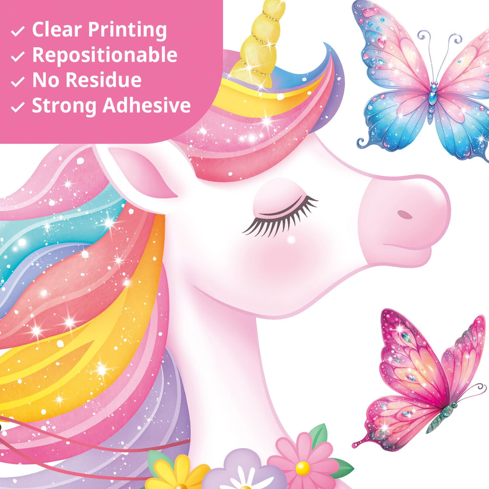 DECOWALL SG2-2503 waterproof self-adhesive decals suitable for walls and glass.