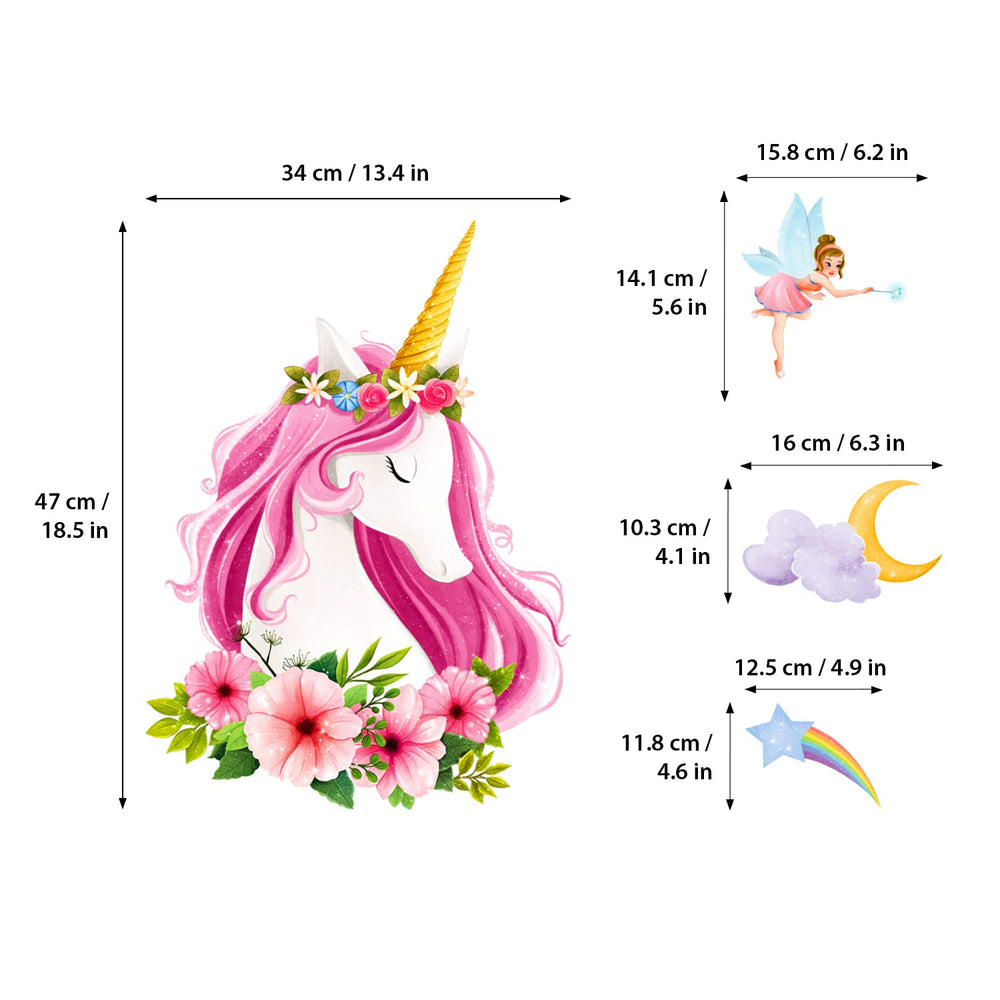 DECOWALL SG-2105 illustrated art by DECOWALL enhances any bedroom ambiance.