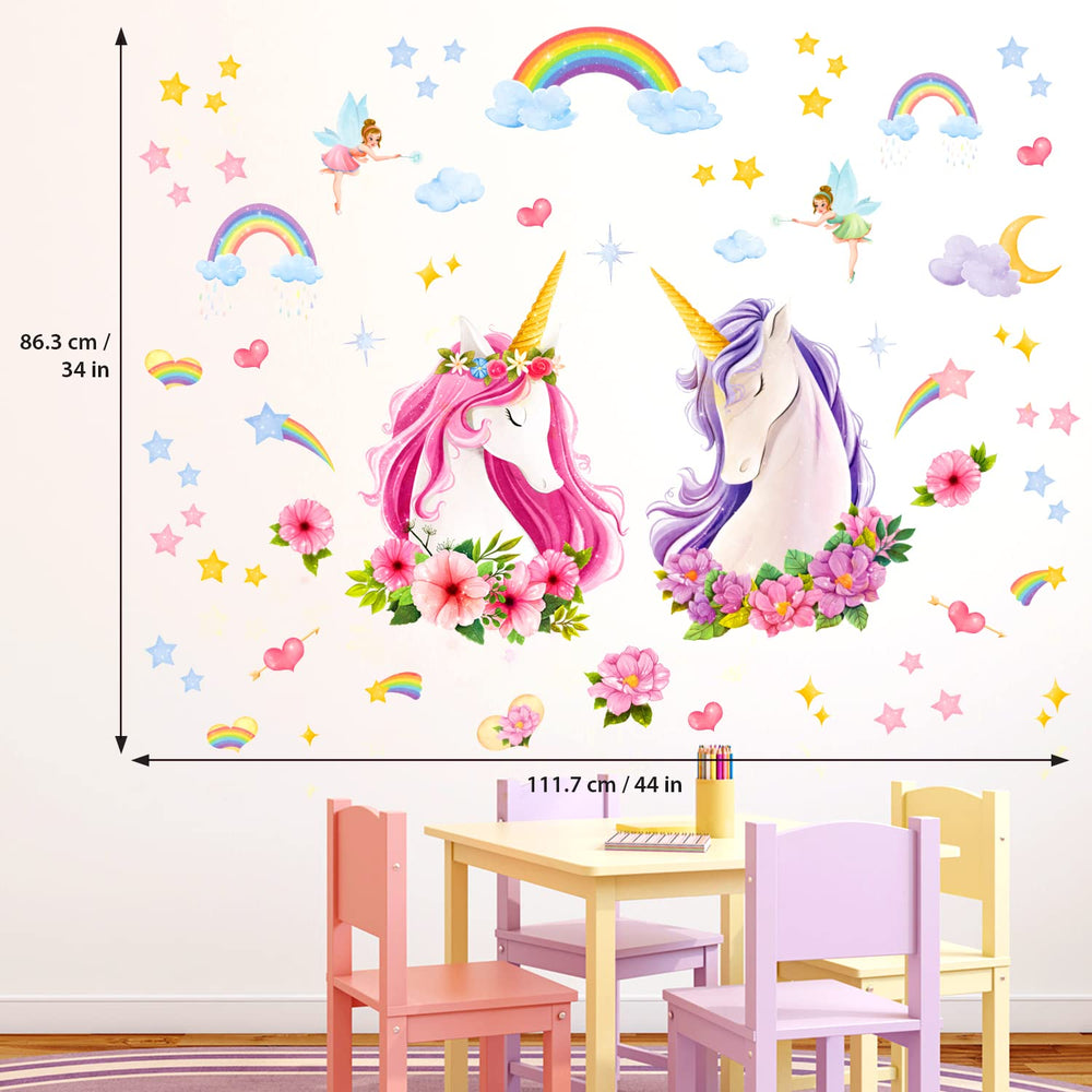 DECOWALL SG-2105 nursery and living room decor adds vibrant, kid-friendly style.