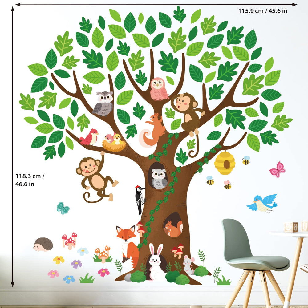 DECOWALL SG4-2211 four sheets measure 90 cm by 30 cm for versatile layouts.