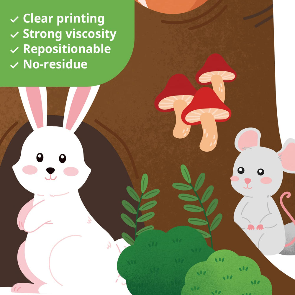 DECOWALL SG4-2211 removable wall decor adds color without painting for bedrooms.