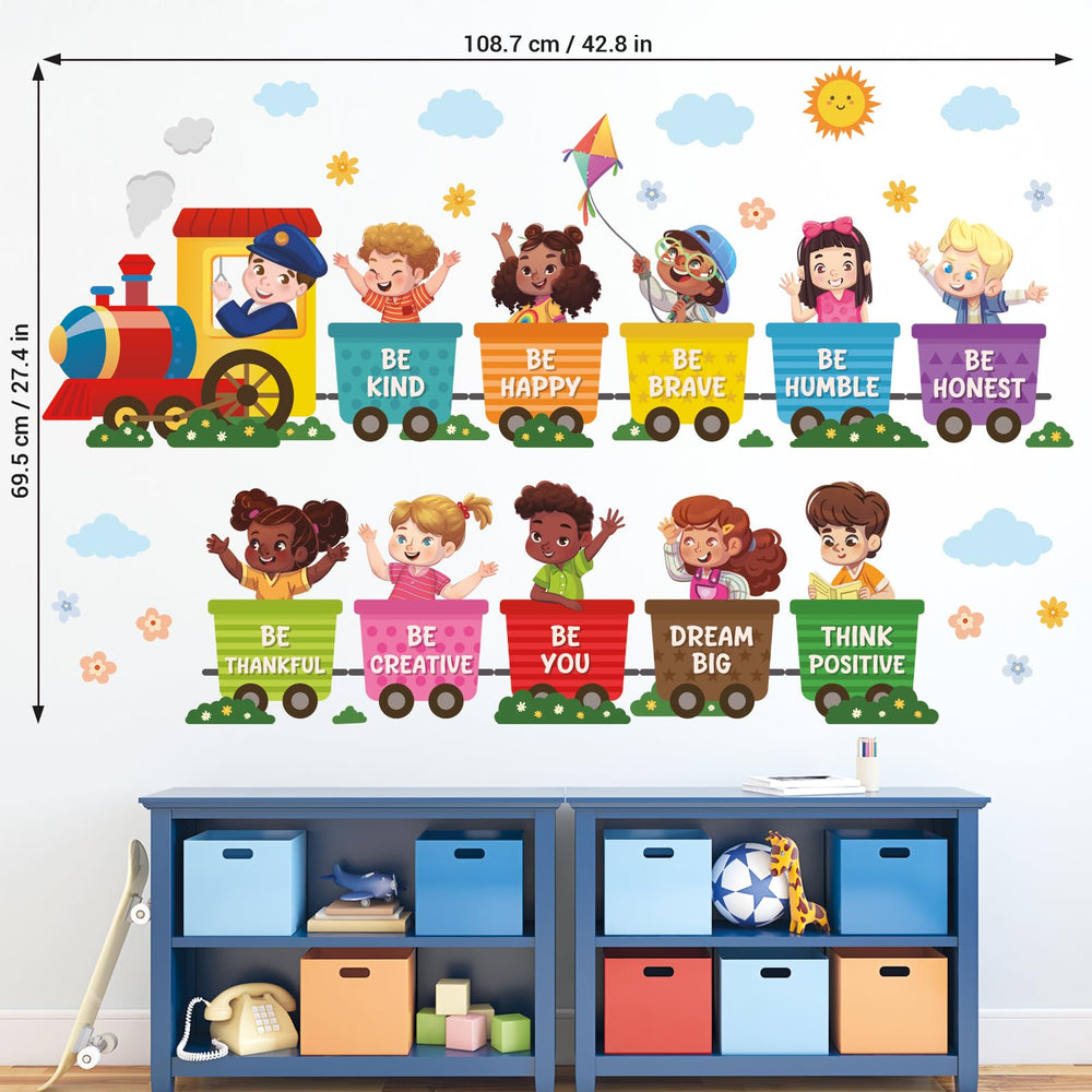 DECOWALL waterproof self-adhesive stickers are easy to apply and remove on many surfaces.