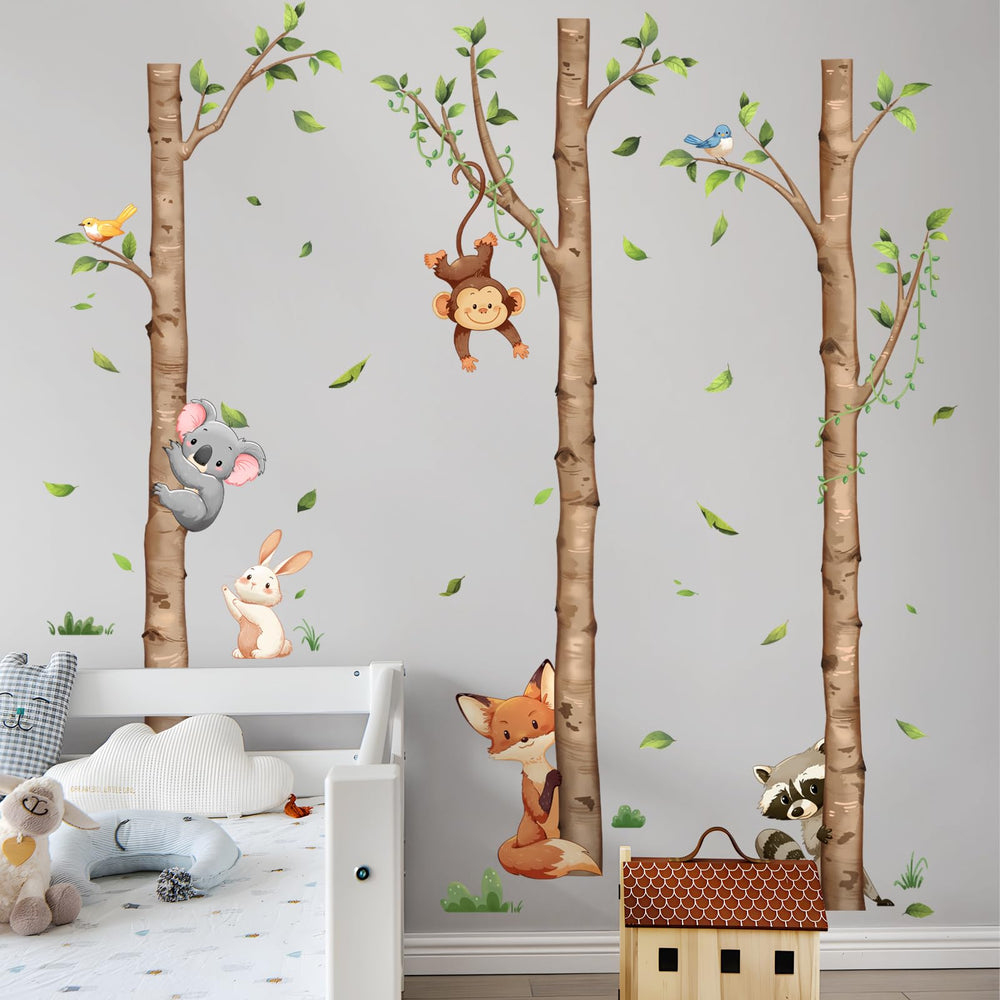 Decvictor jungle animals wall art for living rooms and bedrooms