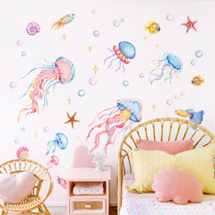 Decvictor marine life wall decal pack for easy DIY room refresh