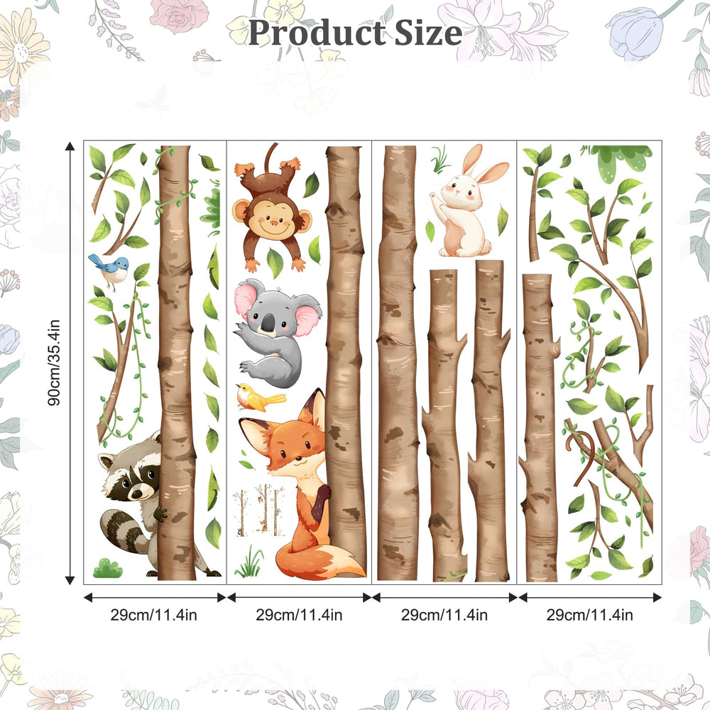 Decvictor waterproof vinyl wall decal suitable for nurseries