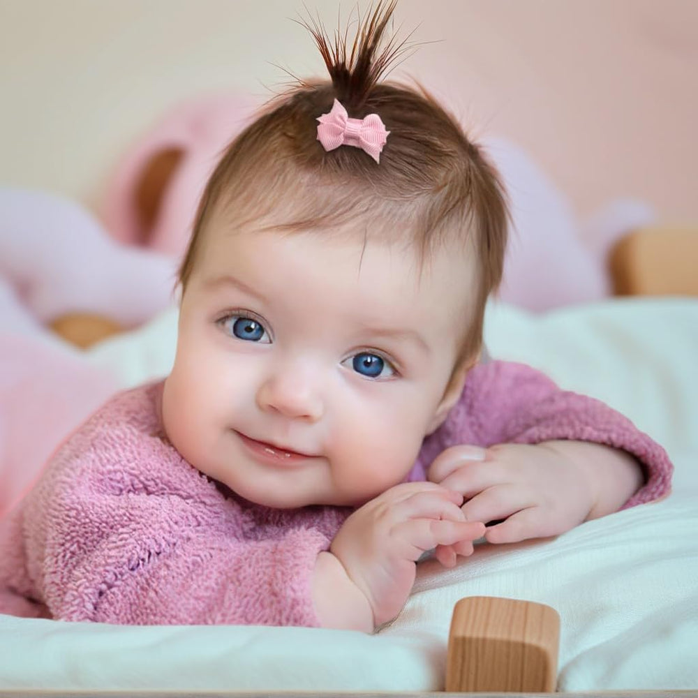 Gentle snap keeps delicate strands in place without pulling.