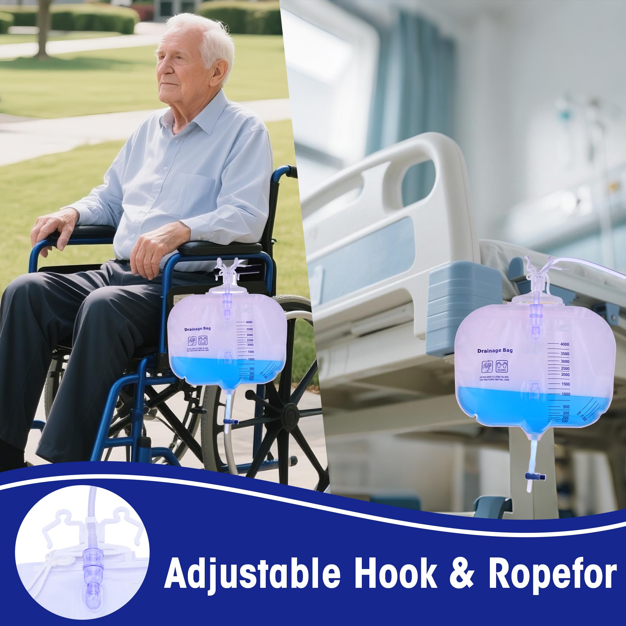 Dedsio sterilized single-use bags emphasize hygiene and convenience.