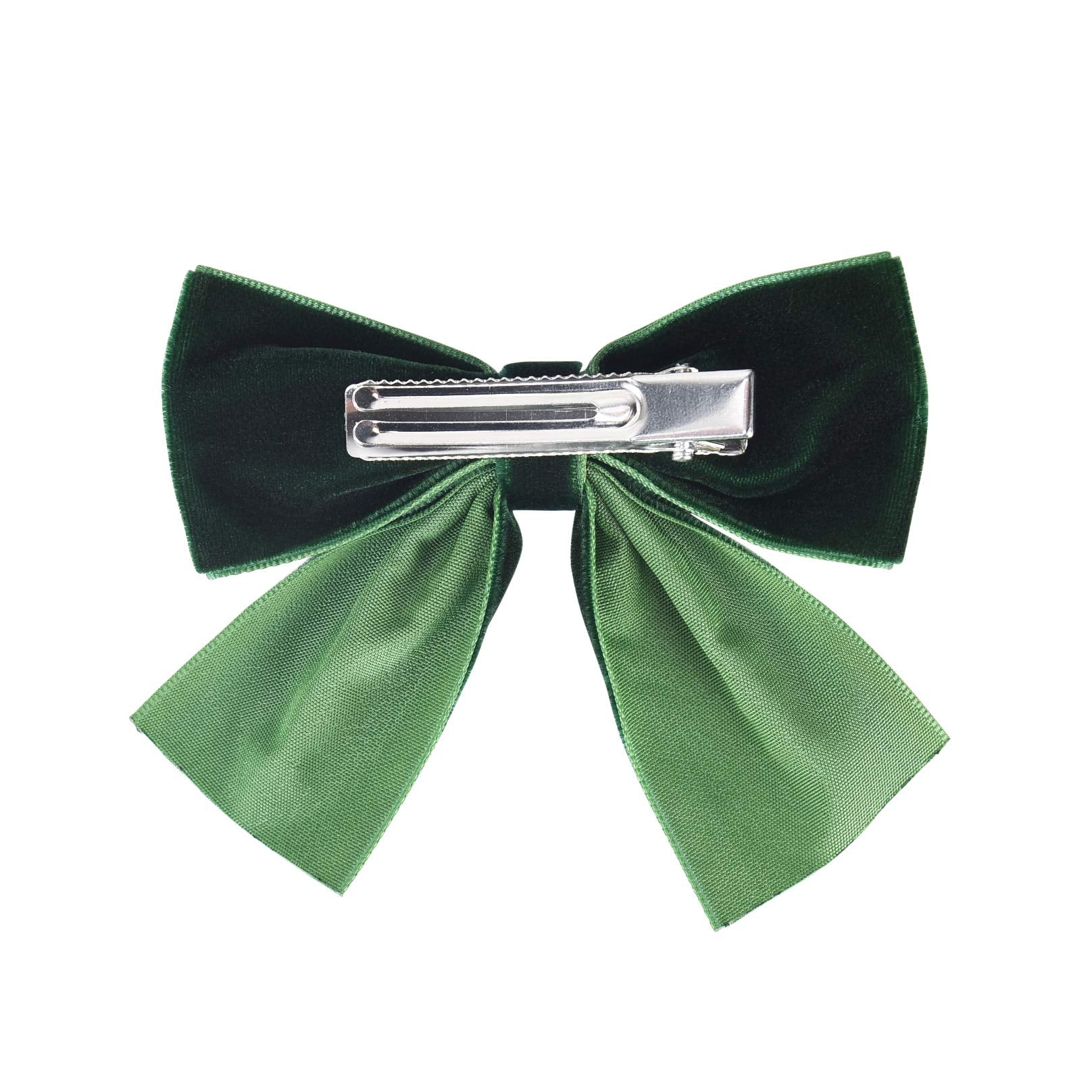 Close-up of DEEKA velvet texture in green showing quality finish