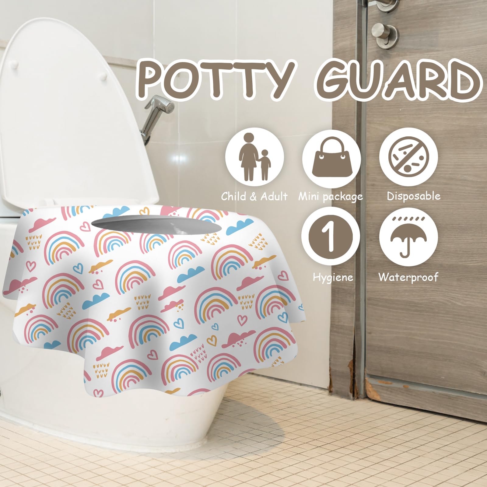 DEEKI self-adhesive stickers keep the cover secure on the seat