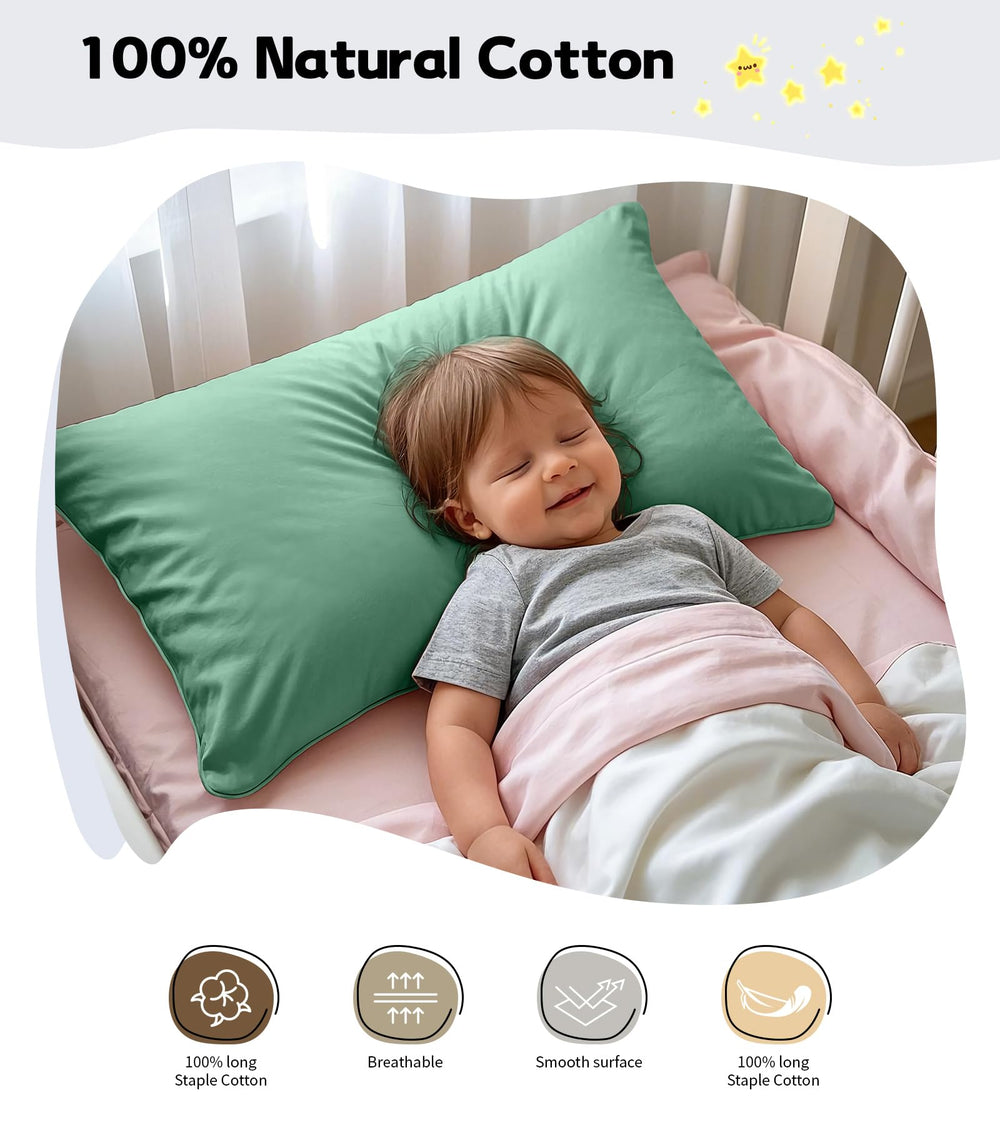 Deep Dream two-pack toddler pillowcases ideal for kids' travel and bedtime routines.