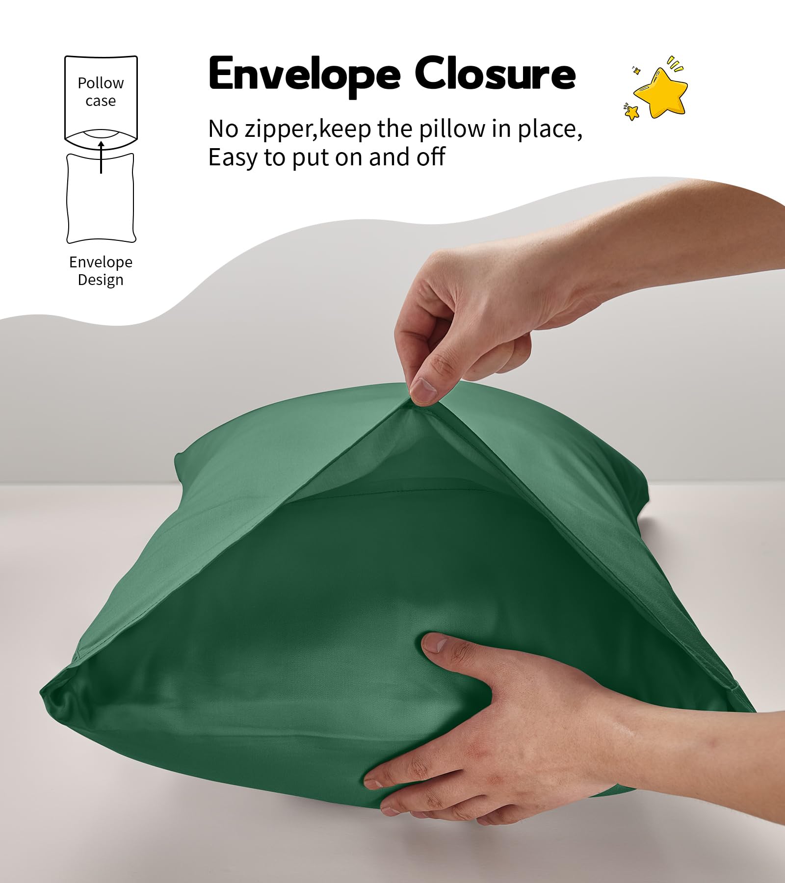 Deep Dream 600-thread-count cotton feels breathable and cozy for all seasons.