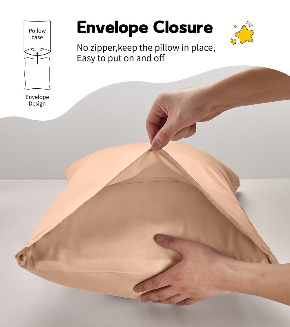 Deep Dream toddler pillowcase envelope closure design keeps pillow secure during naps.