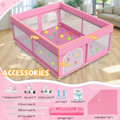 Deeteck 360-degree visibility mesh lets you watch your child.
