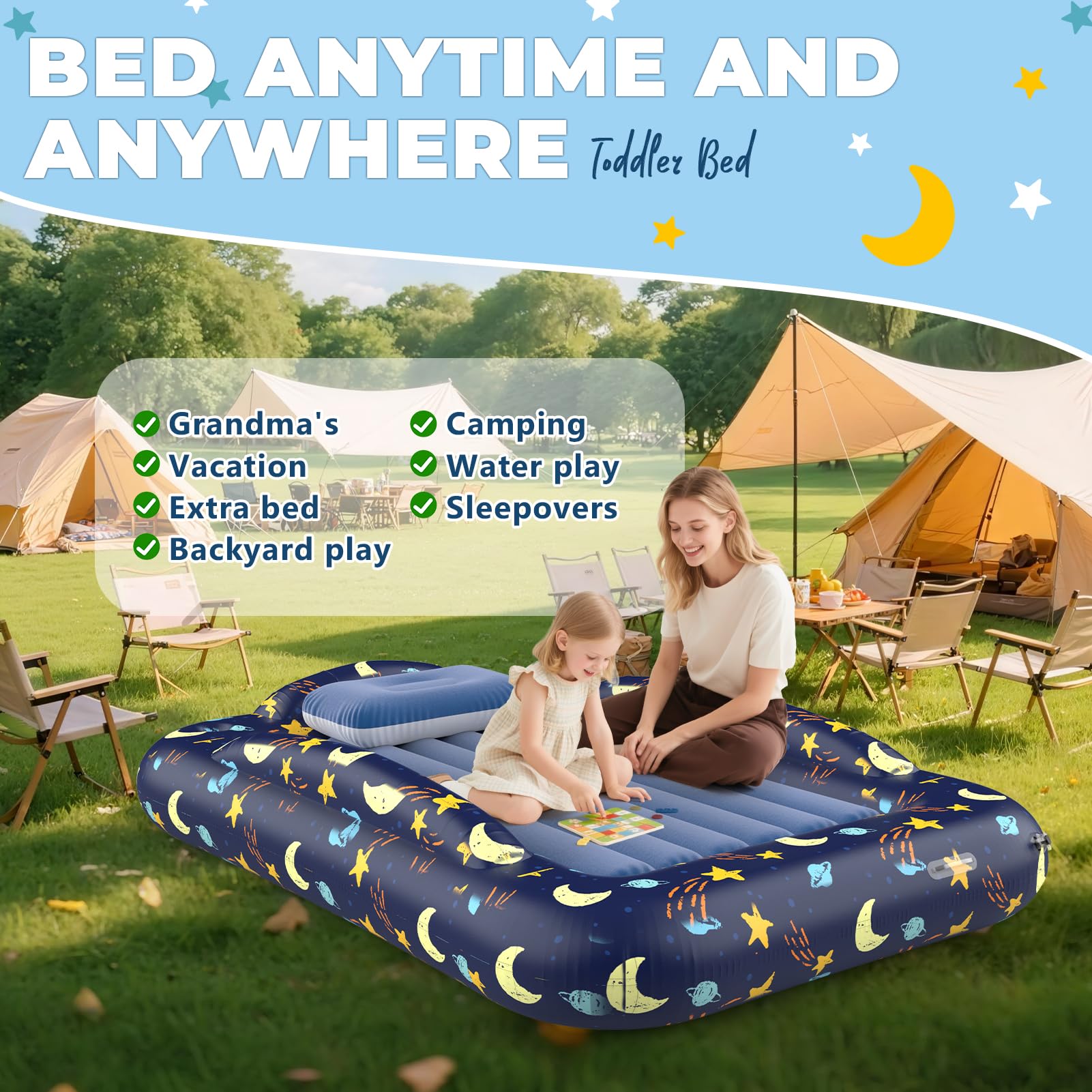 Deeteck soft materials deliver gentle comfort for little sleepers.