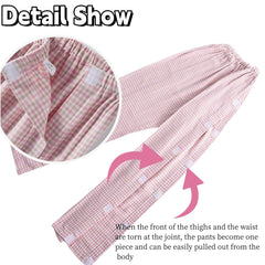 DEEYOTA breathable soft fabric moves with you during recovery.