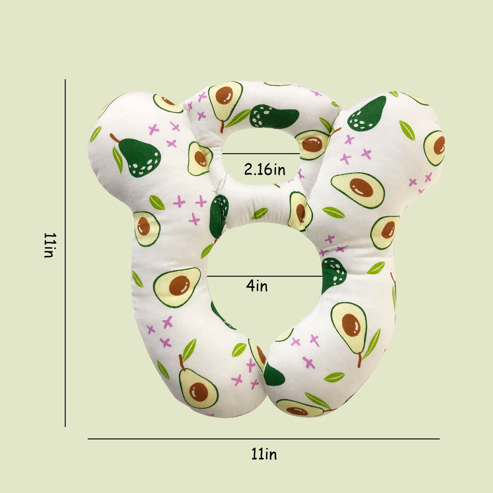 DEEZOMO baby travel pillow is washable by hand for easy care.
