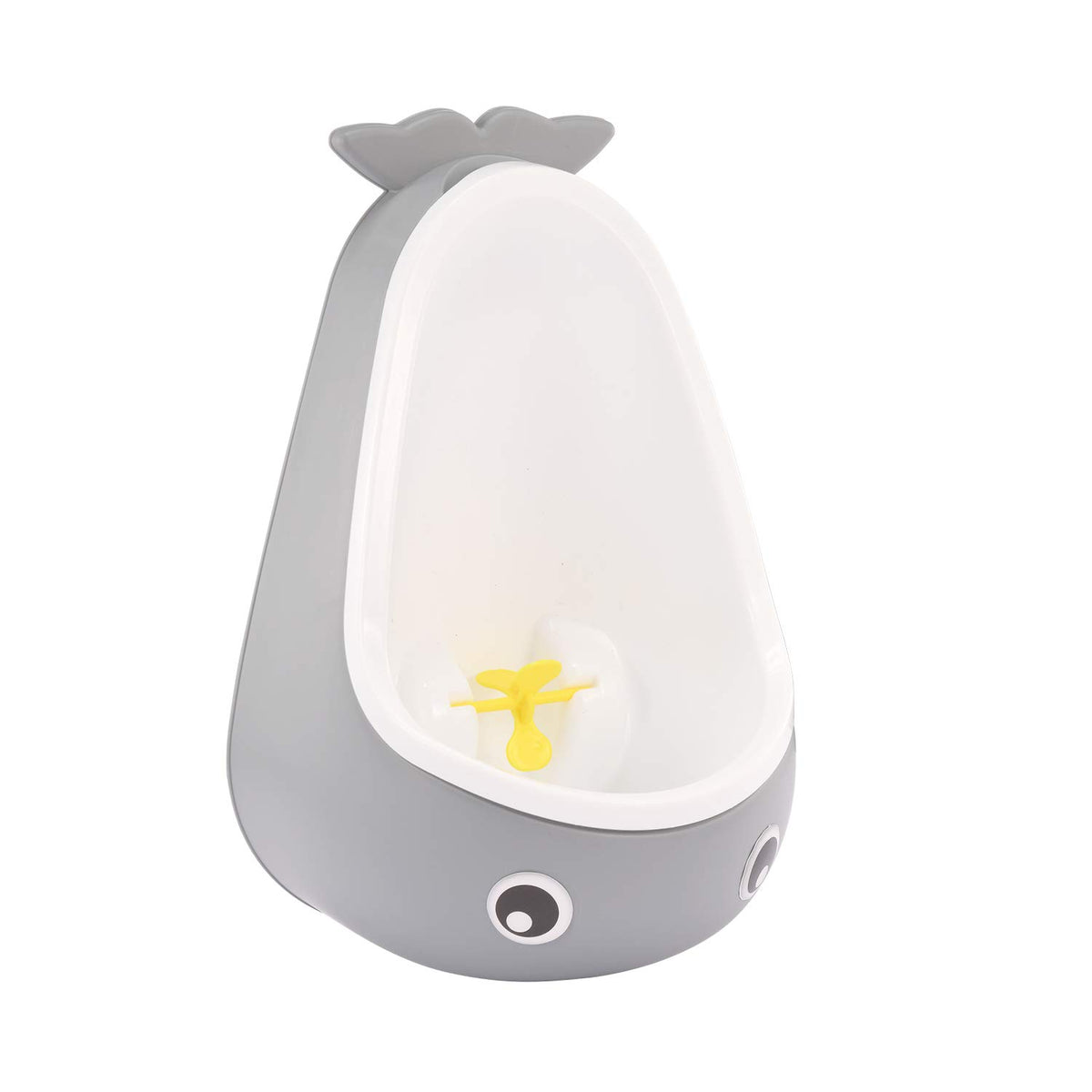 DEEZOMO whale potty urinal gray for independent toddler use