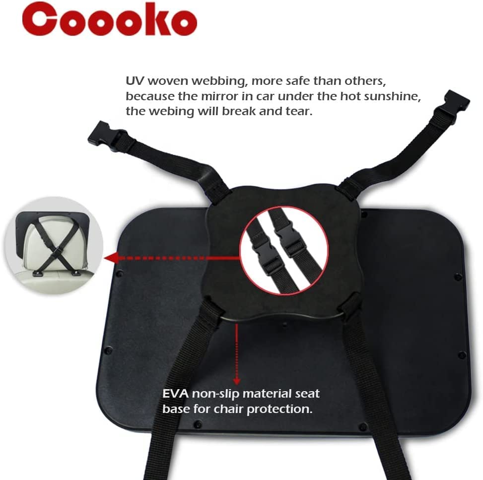 Define Essentials back-seat fit adapts to cars, trucks, SUVs for easy installation