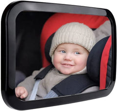 Define Essentials Baby Car Mirror wide view helps monitor your rear-facing infant