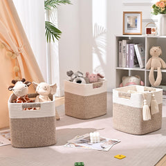 Degeyoyo nursery cube bin ready for baby essentials.