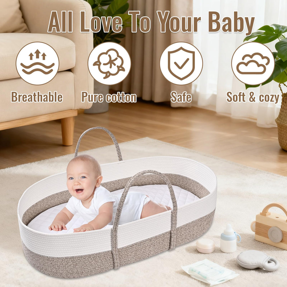 Degeyoyo changing baskets make a thoughtful newborn gift.