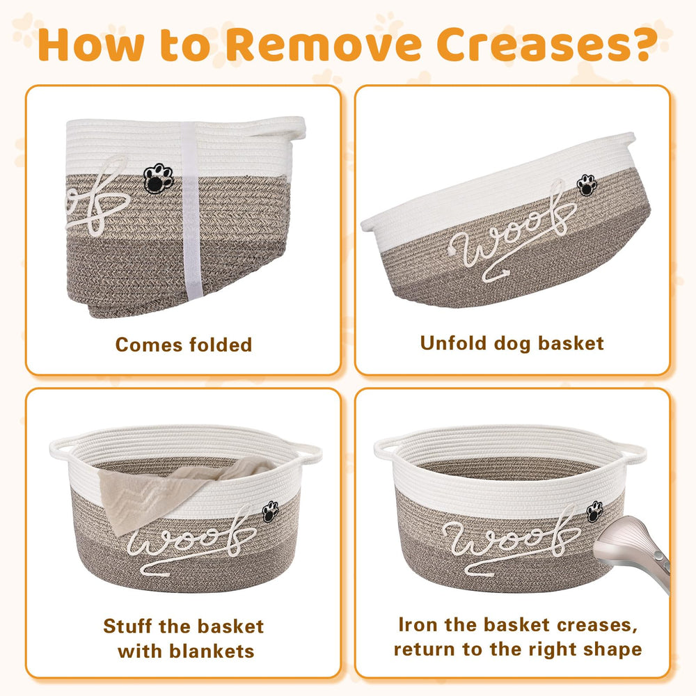 Degeyoyo handwoven rope provides breathable, durable organization.