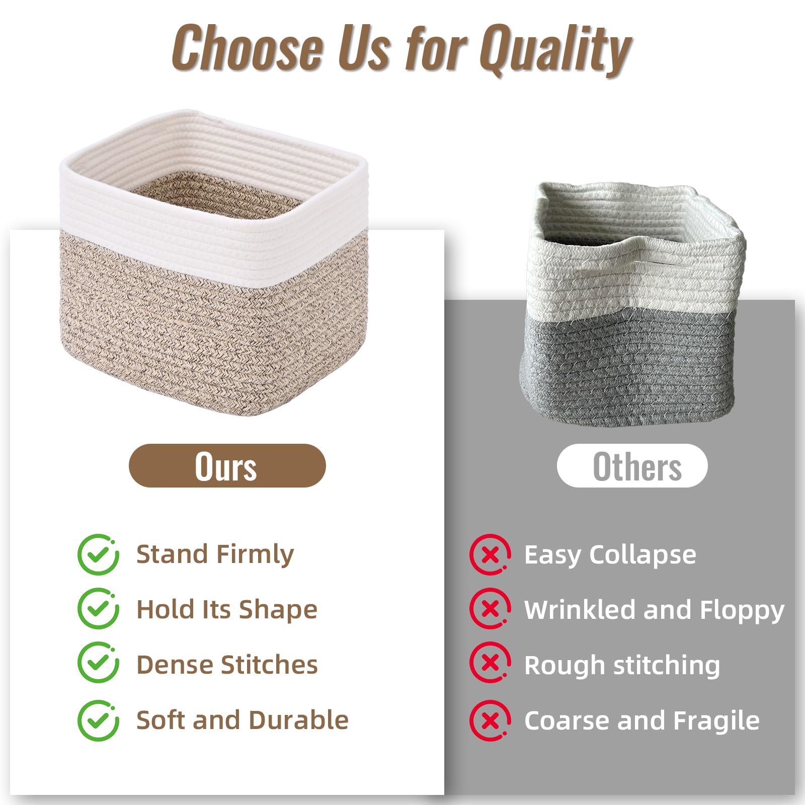 Degeyoyo foldable cube basket returns to shape after packing.