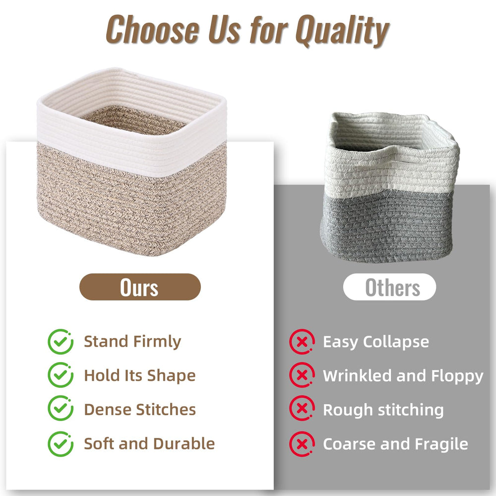 Degeyoyo foldable cube basket returns to shape after packing.