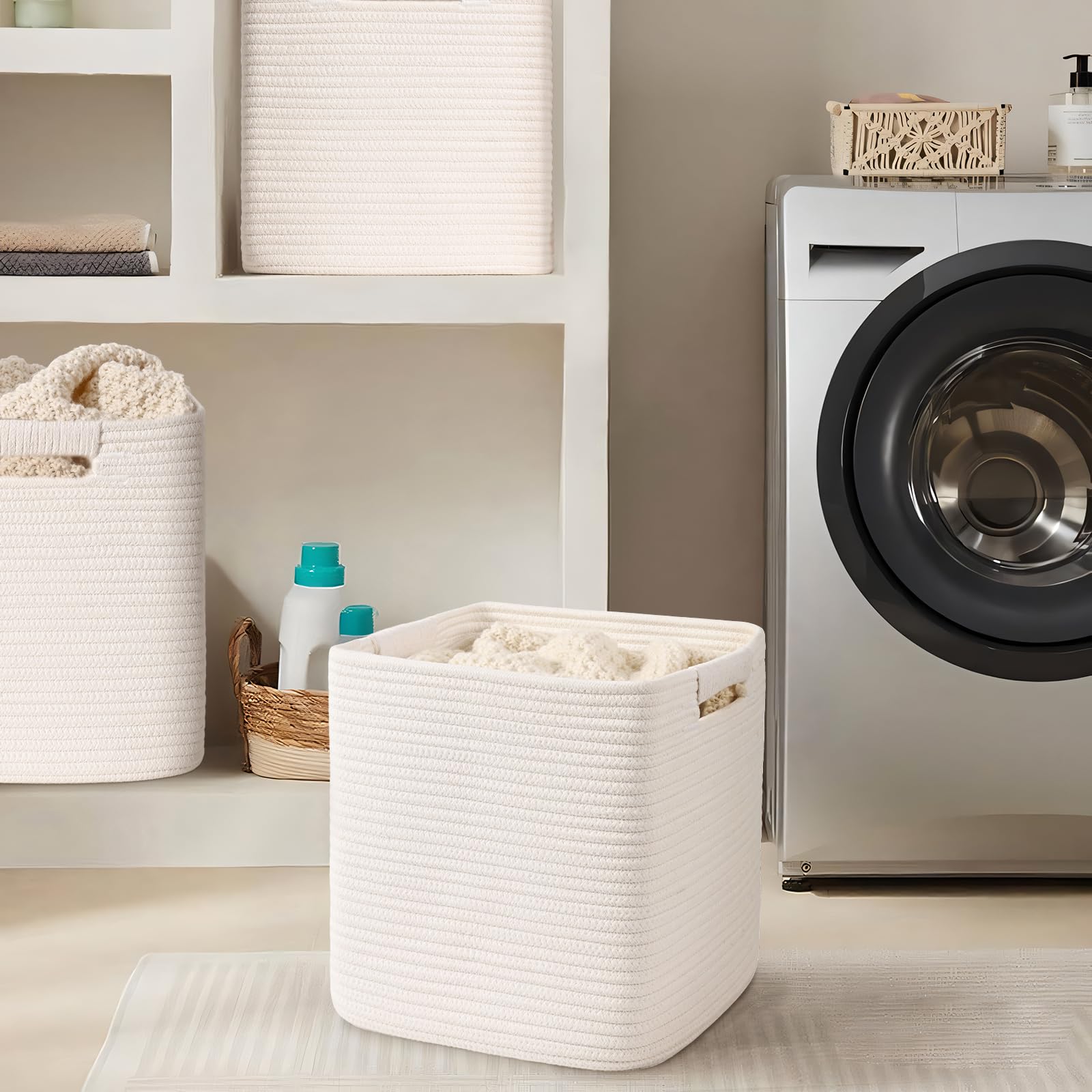 Degeyoyo foldable storage cubes easily reshape after storage