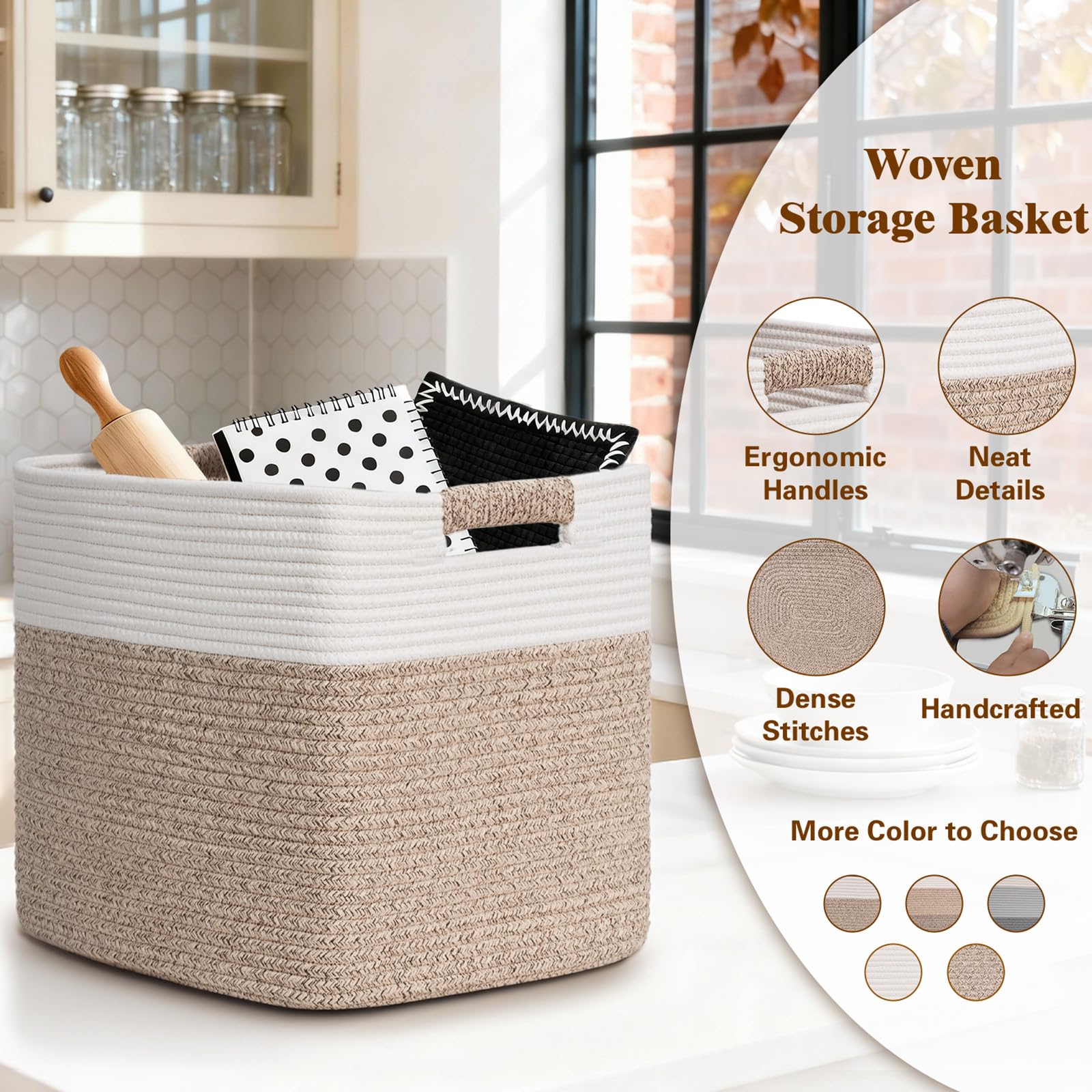 Degeyoyo nursery bin for baby supplies, safe materials.