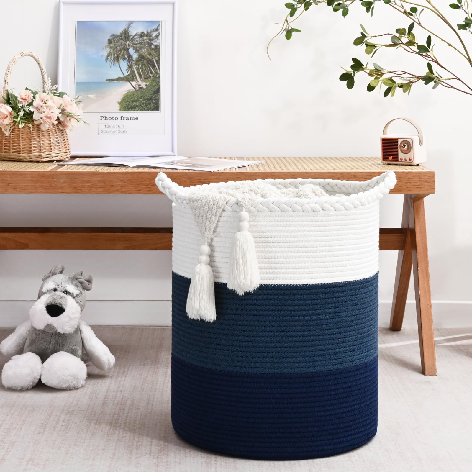 Degeyoyo nursery toy storage organization for toys and supplies.