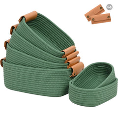 Degeyoyo storage baskets on a shelf for neat, organized spaces.