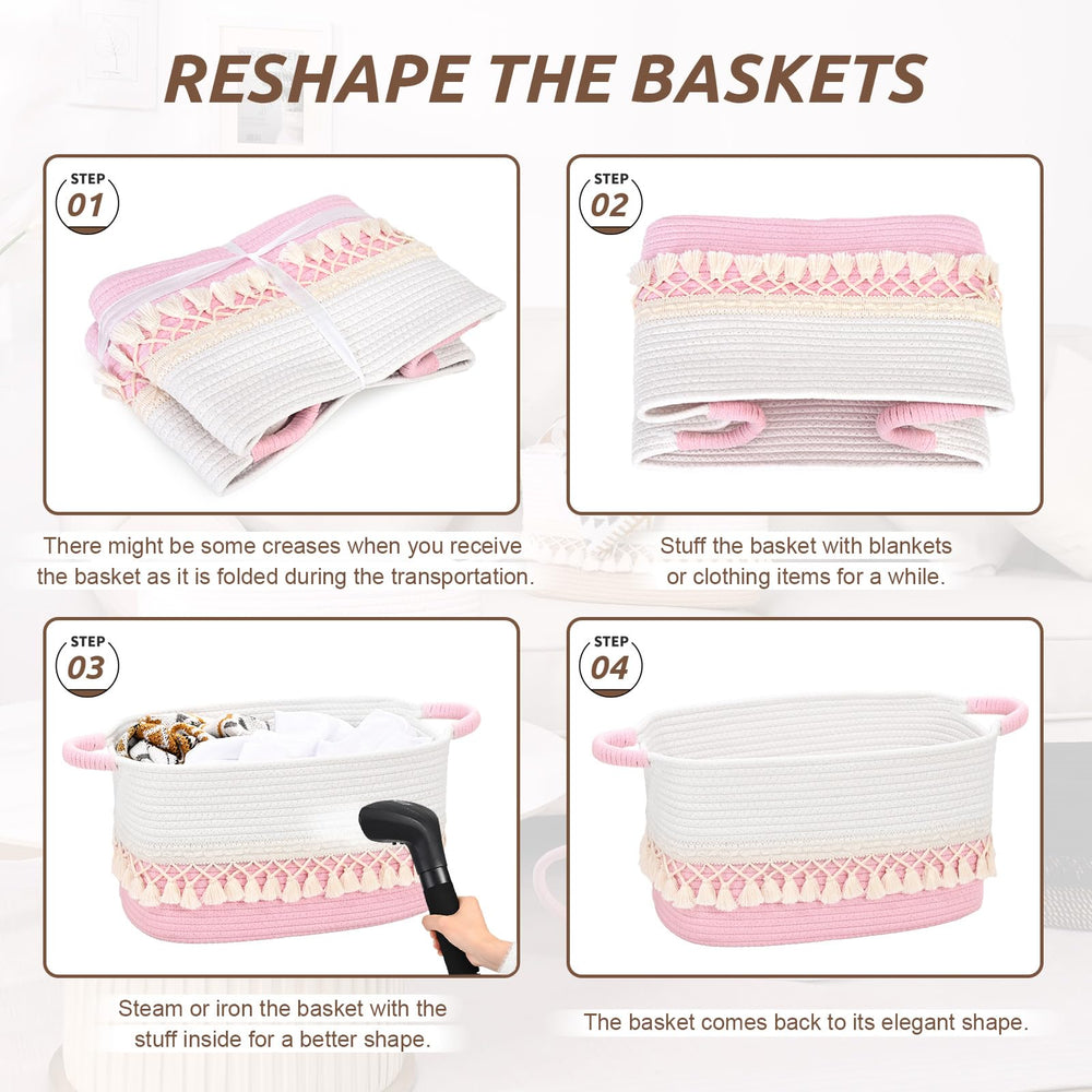Degeyoyo tassel weave detail adds decorative charm while concealing contents.