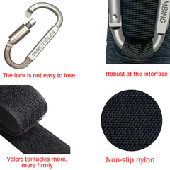 DEIHAALEN nylon-aluminum build delivers durable pram attachments.