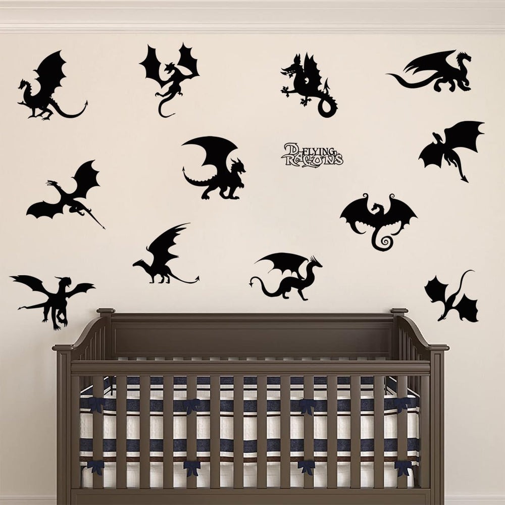 DEIKOKA classroom decor dragons add visual interest without wall damage.