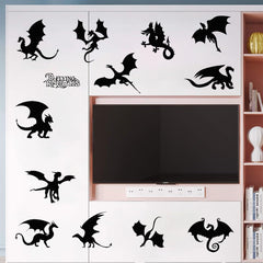 DEIKOKA dragon decals with colorful patterns energize play spaces.