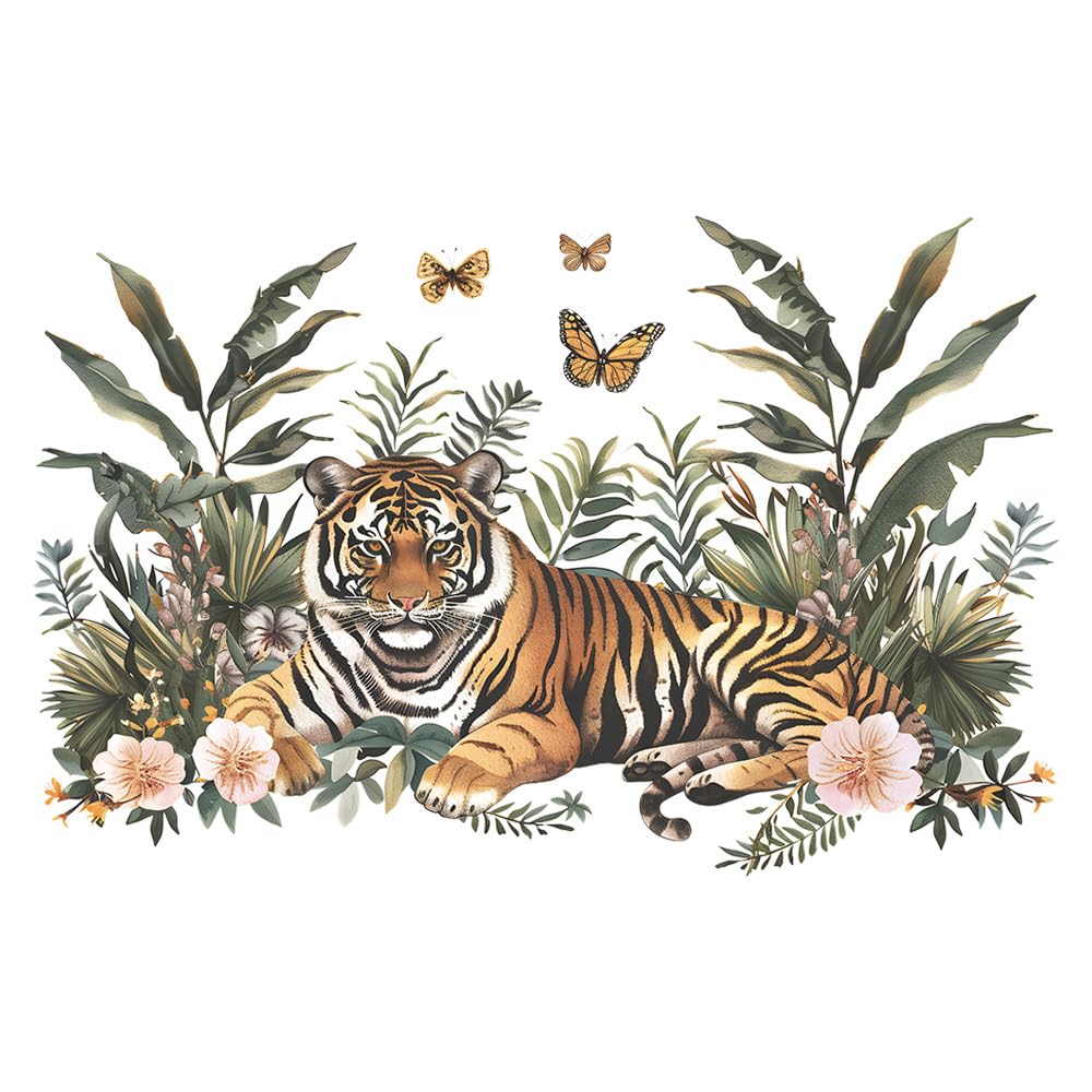DEIKOKA colorful scene wall sticker creates a dreamy atmosphere on smooth walls