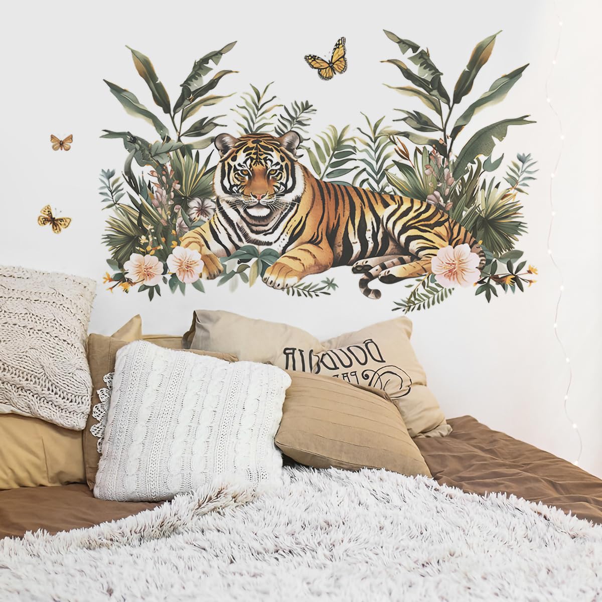DEIKOKA nursery art sticker brings gentle color to walls and calm mood