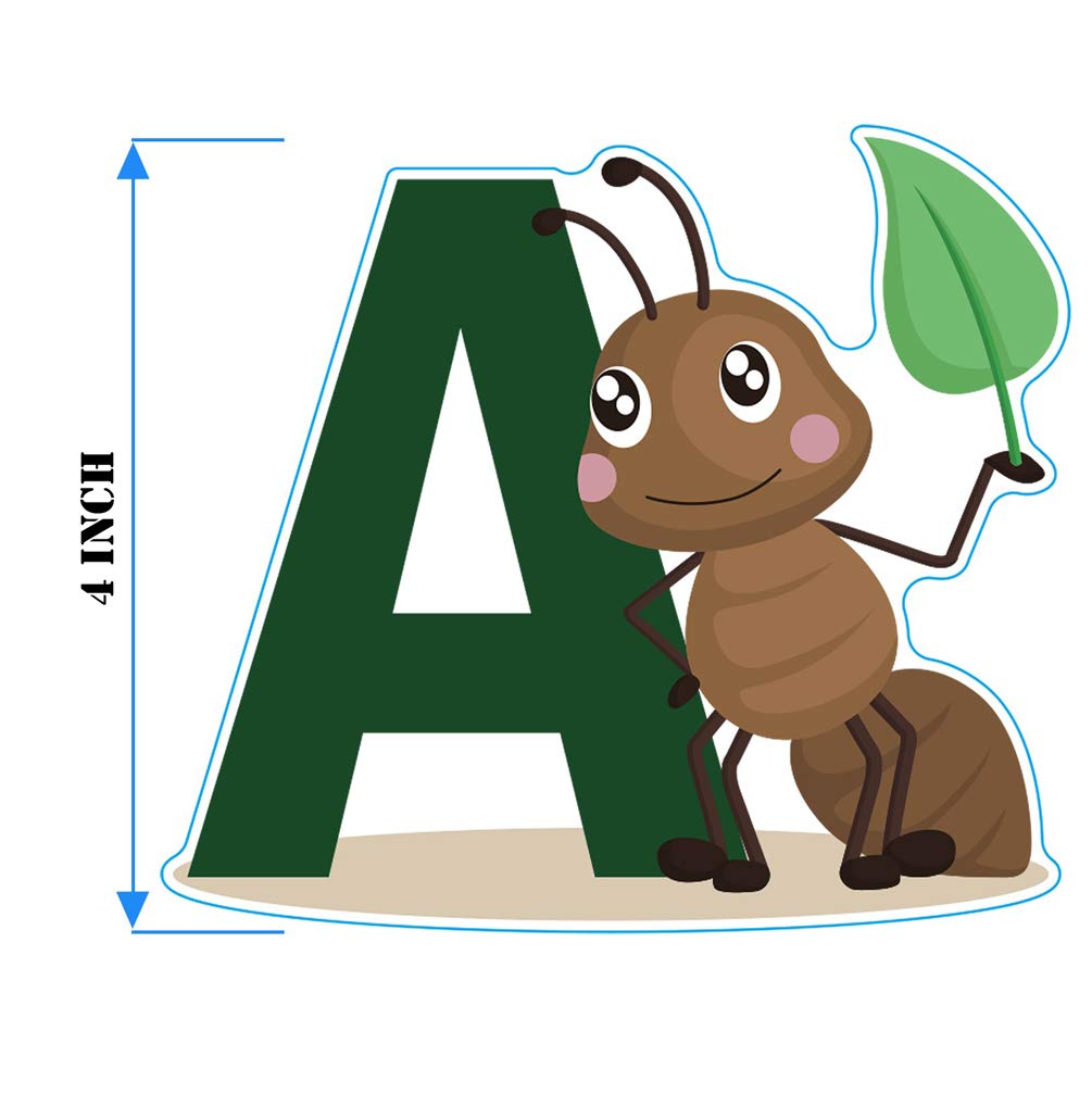 DEKOSH Animal Alphabet wall decals bring classroom-friendly color to walls