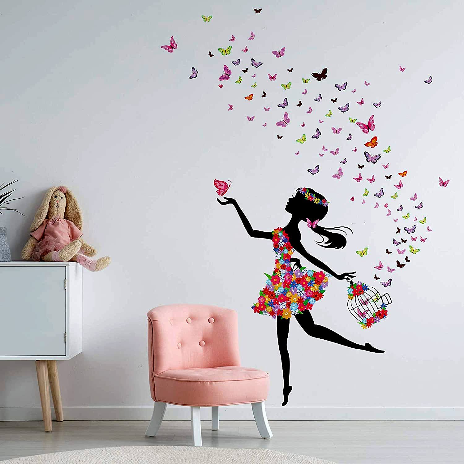 DEKOSH butterflies wall stickers brighten nursery walls and spark playful moments.