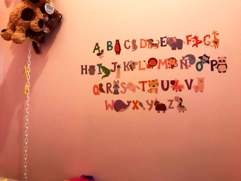 DEKOSH easy-peel wall decals apply quickly on smooth surfaces.