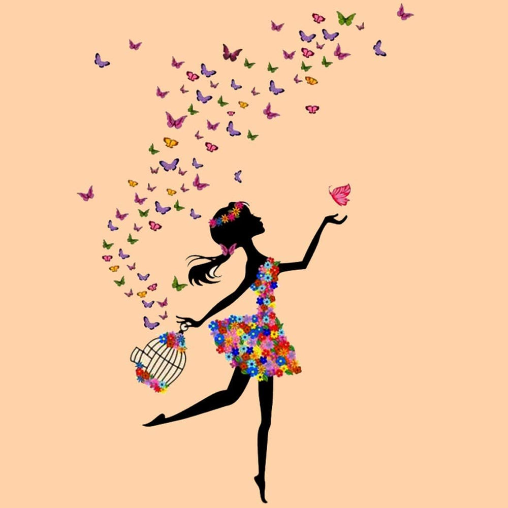 DEKOSH fairy decals for toddler classroom invite imagination and color.