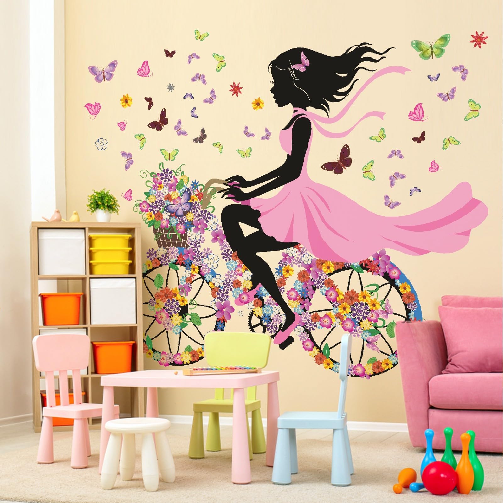 DEKOSH girl decals for nursery decor brighten daycare spaces