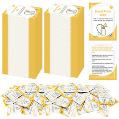 Demissle breast pump wipes in single-use packs for quick, hygienic on-the-go cleanups.
