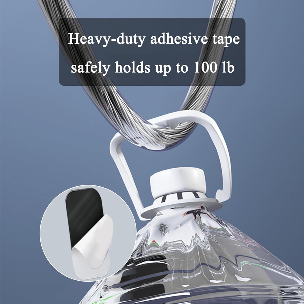 DENENTT Adhesive pad close-up demonstrates residue-free mounting
