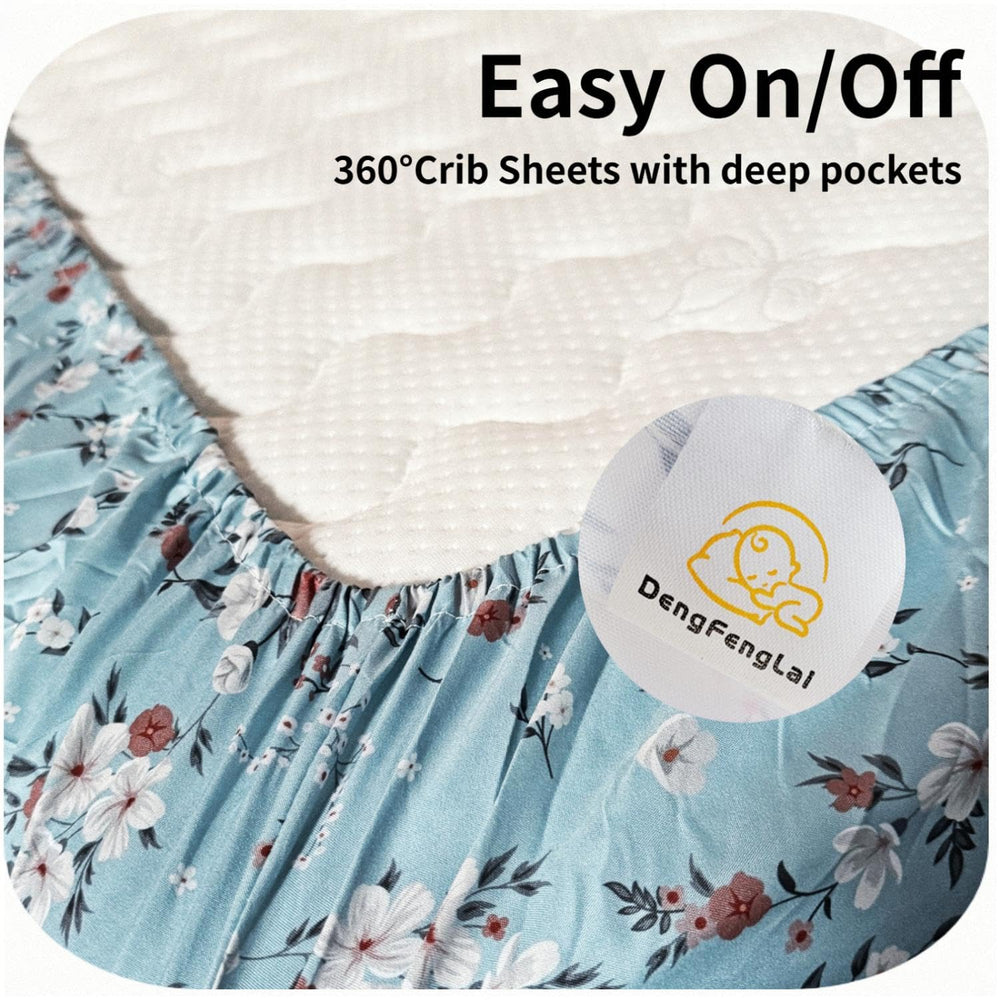 DengFengLai crib-sheets-toddler-bed-compatibility adapt from crib to toddler bed.
