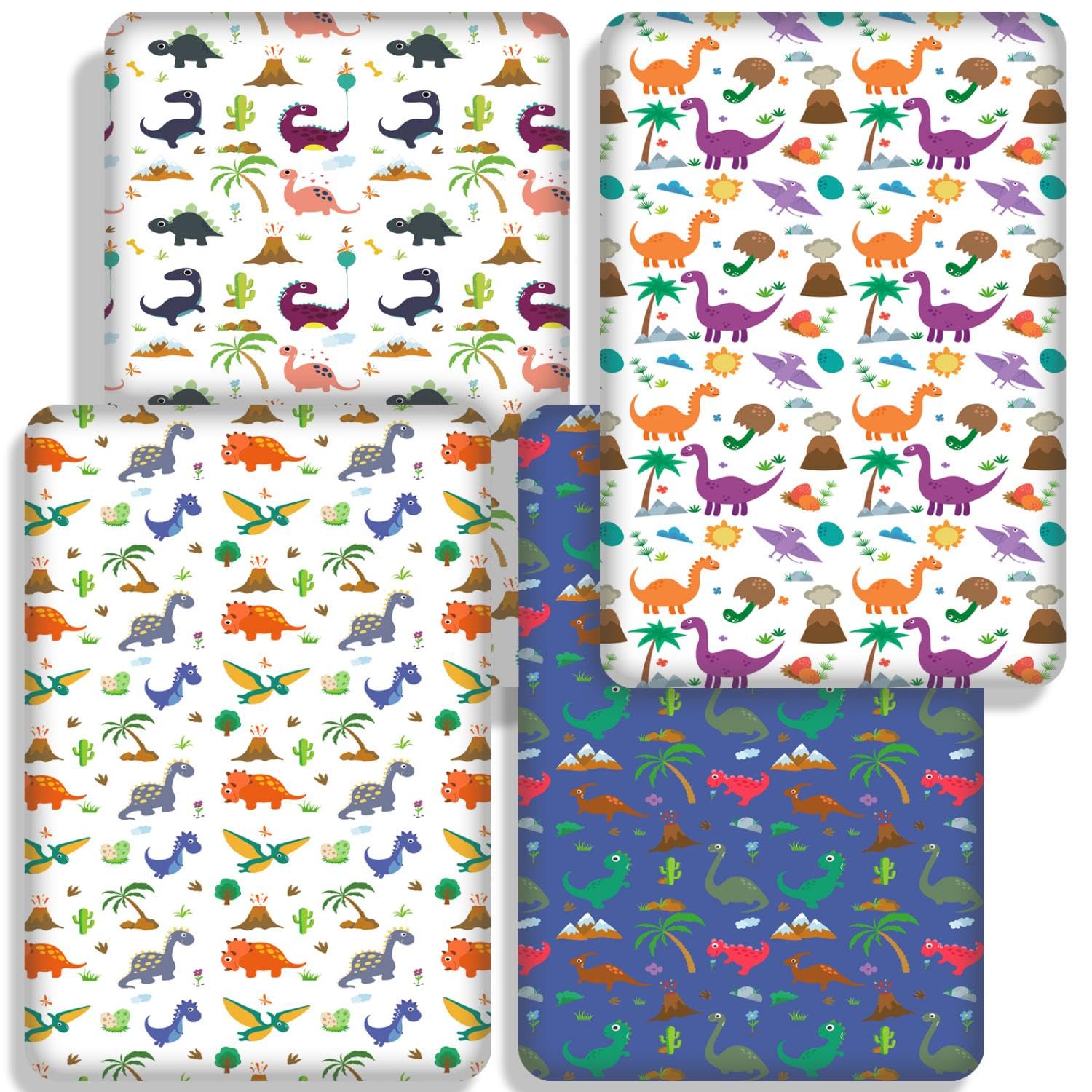 DengFengLai dinosaur crib sheet in toddler bed setup supports versatile use.